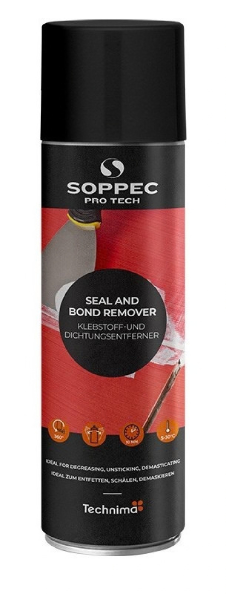 LIMPIADOR DE COLA ADHESIVA SOPPEC - SEAL AND BOND REMOVER SPRAY